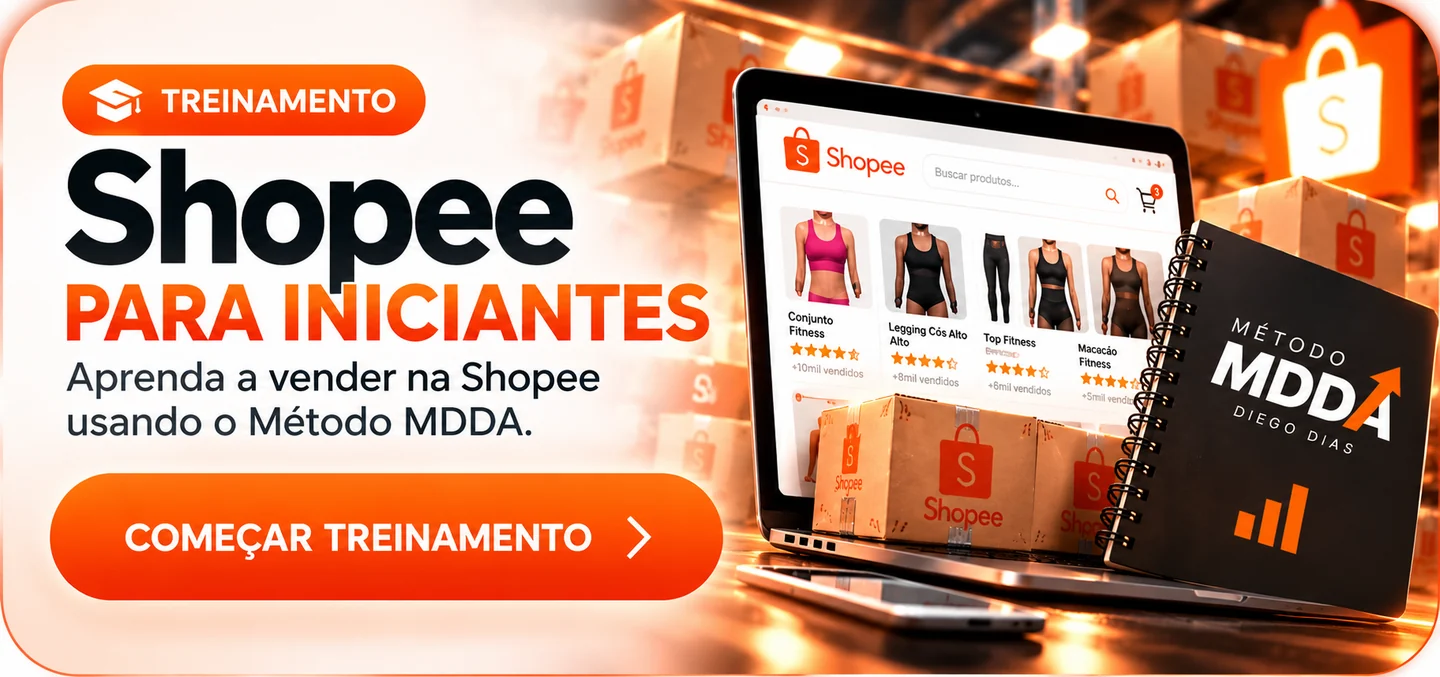 Treinamento Shopee para Iniciantes — Método MDDA