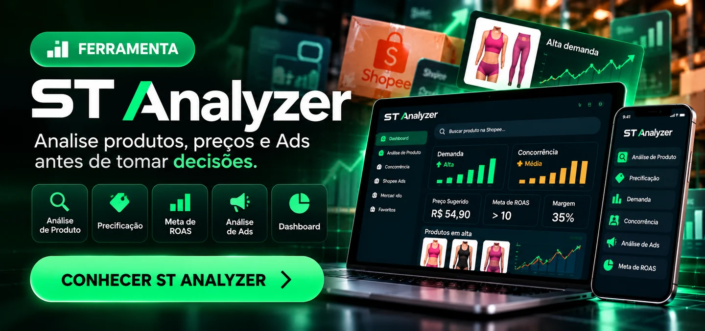 ST Analyzer — ferramenta de análise de produtos e Ads