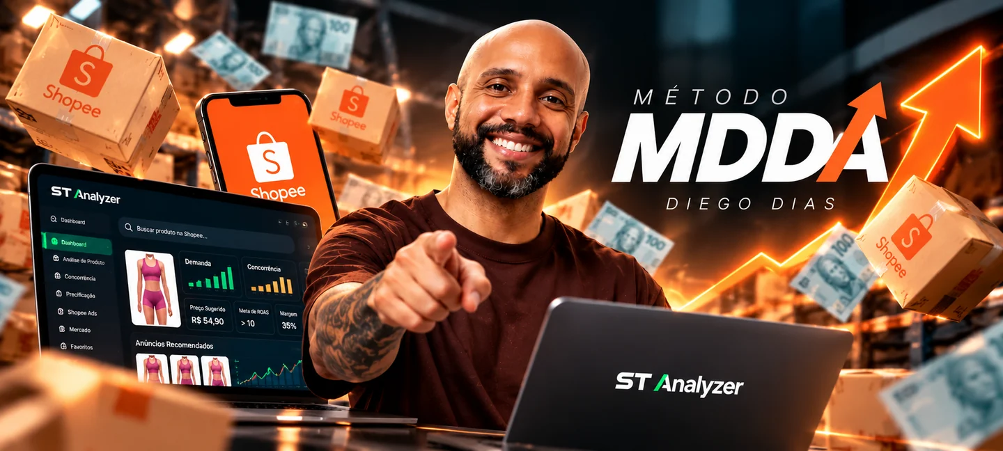 Diego Dias — E-commerce, Shopee e Método MDDA